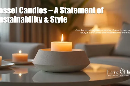Vessel Candles – The Elegance of Concrete & Its Sustainable Afterlife