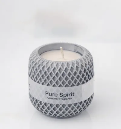 Elysian Aura Vessel Candle – Handcrafted Luxury Scented Candle for Tranquility & Home Décor